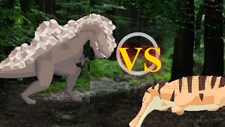 T-Rex Fights More dinosaurs: android Gameplay wolkthough - T-Rex VS Sarco screenshot 5