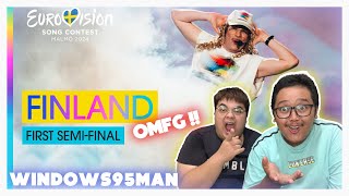 Windows95man - No Rules! (LIVE) | Finland 🇫🇮 | First Semi-Final | Eurovision 2024 Reaction