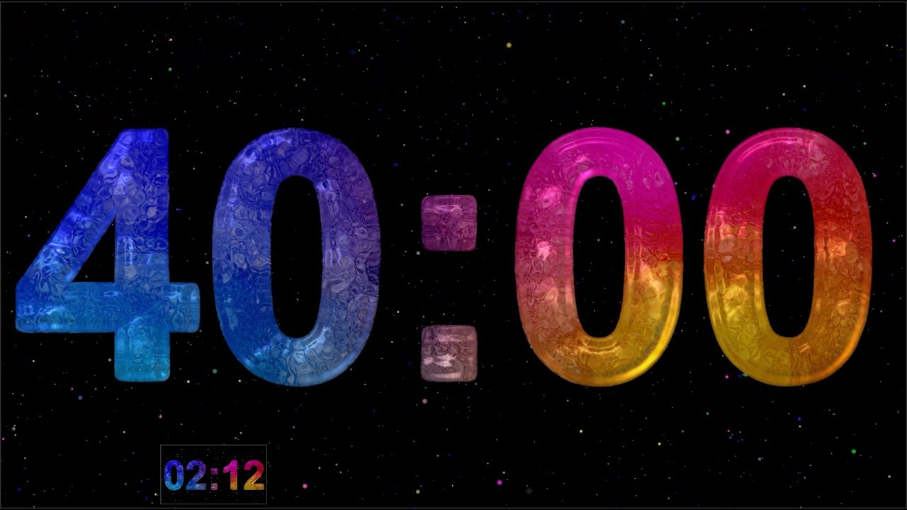 please set a timer for 40 minutes please set a timer for 40 minutes