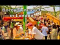 🇬🇧 London walk - Borough Market and around London Bridge station walk on a Friday afternoon [4K]