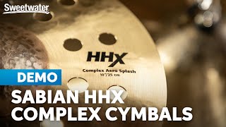 Sabian HHX Complex Praise and Worship Cymbals: Dark Bronze for Gospel, R&B, and More