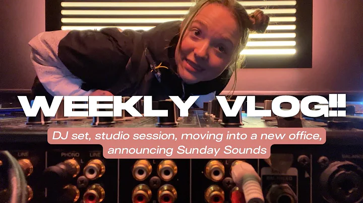 WEEKLY VLOG // Brooklyn DJ set, studio session, an...