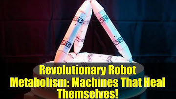 Revolutionary Robot Metabolism: Machines That Heal Themselves!