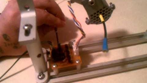 PIC controlled stepper motor
