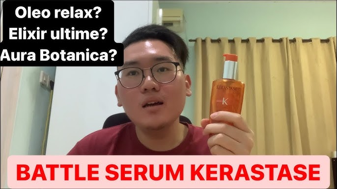 Review of Kerastase Discipline Oleo Anti-Frizz Oil Serum Kerastase Elixir Ultime Oil Serum - YouTube