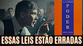 5 LIÇÕES das 48 LEIS DO PODER que ESTÃO ERRADAS | NÃO SIGA ESSAS LEIS