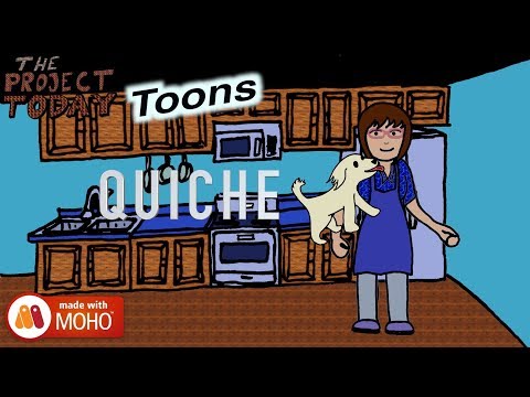 Super short animation - Quiche, from the episode Speedy Spam Spinach Quiche