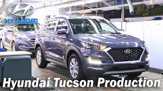 2020 Hyundai Tucson Production, Tucson Assembly line, Hyundai Factory Ulsan South Korea