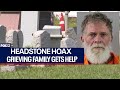 Grieving Florida family gets help after headstone hoax