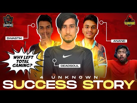 THE MOTIVATIONAL SUCCESS STORY OF 4 UNKNOWN😱 | GARENA FREEFIRE | ROCKY & RDX