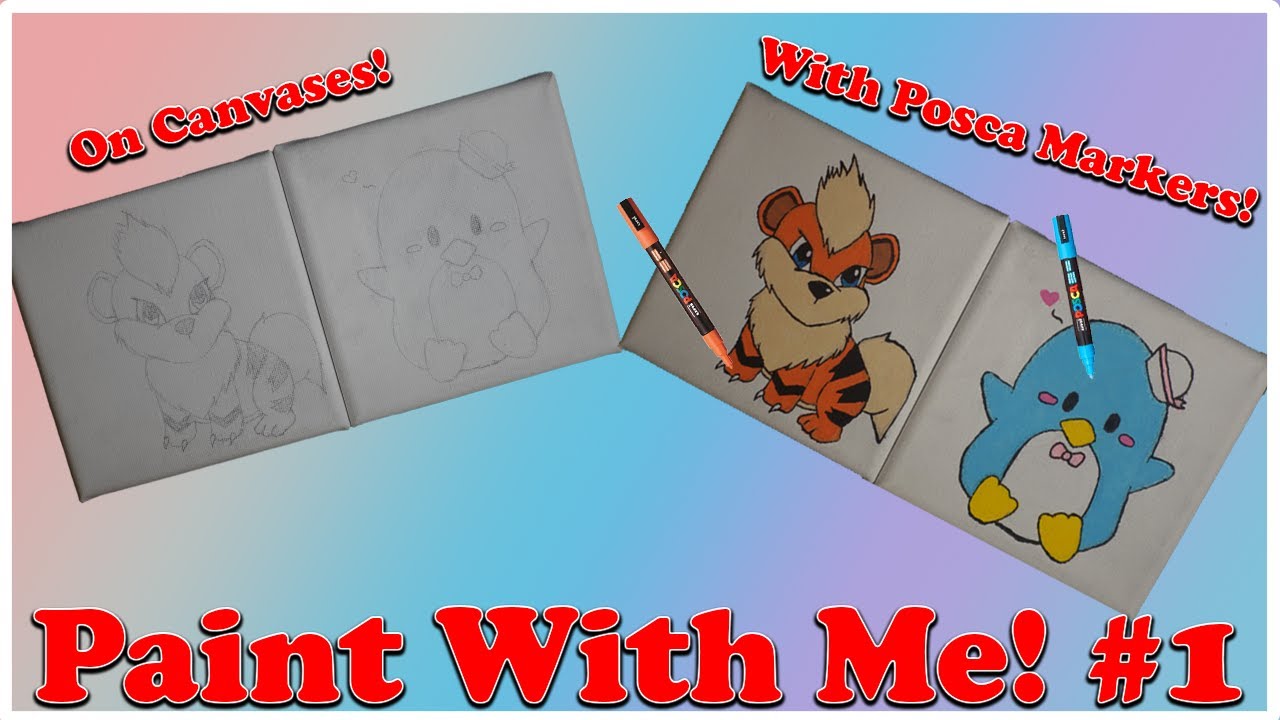 Paint With Me While I Talk About Nothing Important!🎨🖌  | Paint With Me #1