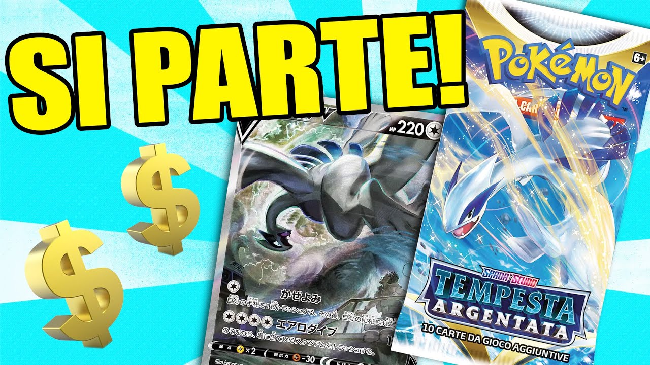 Opening *LEGGENDARIO* del NUOVO Set Pokémon TEMPESTA ARGENTATA in ANTEPRIMA