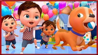 𝑵𝑬𝑾 Bingo's Bath Song | Happy Birthday | Wheels On The Bus +More Kids Songs🎶| Banana Cartoon 3D [HD]