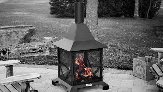 The Chiminea Outdoor Fireplace