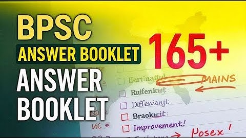 70th BPSC Mains Live Evaluation | GS1 = 165+ | Full Copy Checking & Score Breakdown