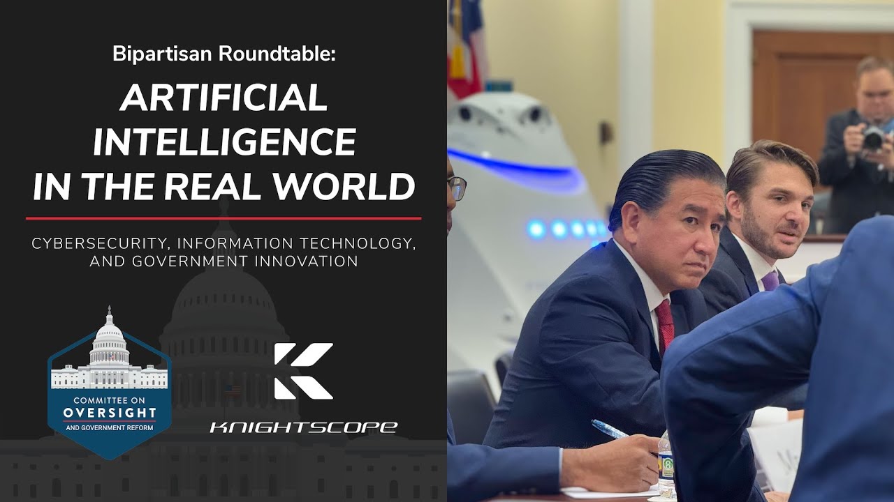 Knightscope Presentation on Capitol Hill: A.I. in the Real World