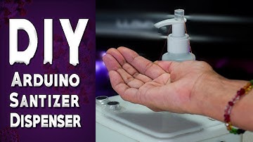 arduino sanitizer dispenser | how to make touchless hand sanitizer dispenser