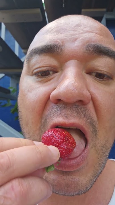 клубника 🍓 бомба самый лучший фрукт - YouTube