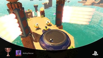 Astro Bot Vicious Void PS5 Trophy Guide – Rolling Rescue 🥉🤖⚽ | Rescue the Bot in Armored Hardcore 🏆