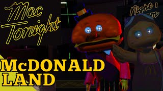 Five Nights With Mac Tonight: Remastered (Walkthrough) || Custom Night - McDonald Land