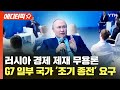 [에디터픽] 러시아 경제 제재 무용론..G7 일부 국가 '조기 종전' 요구 / YTN