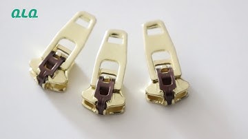 Stainless and brass YG sliders