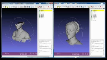 3D Scanning pipeline: Alignment with groups