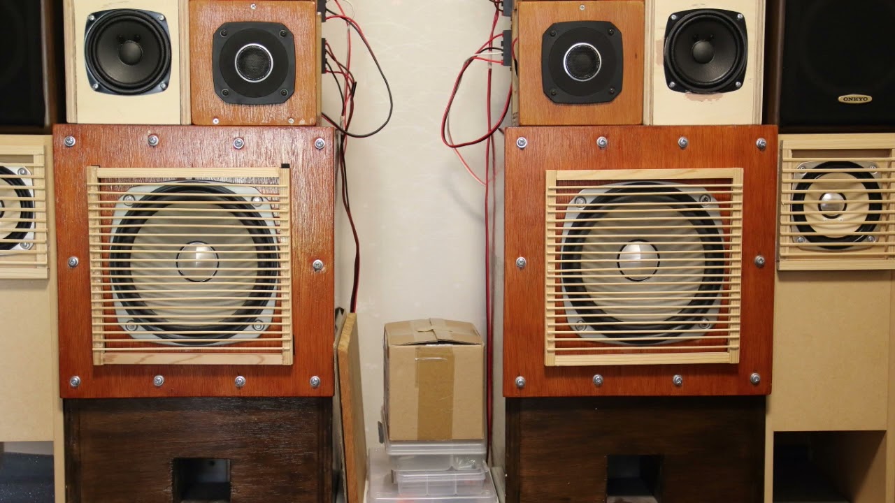 FOSTEXと北日本音響とDAYTON AUDIOで構成する、3WAYスピーカー