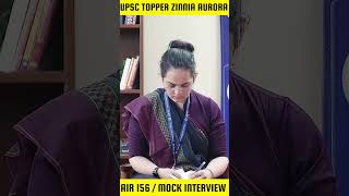 Zinnia Aurora Shines! | UPSC 2024 Final Result | AIR 156 🏆✨ #UPSC2024 #ias  #AIR156 #UPSCJourney