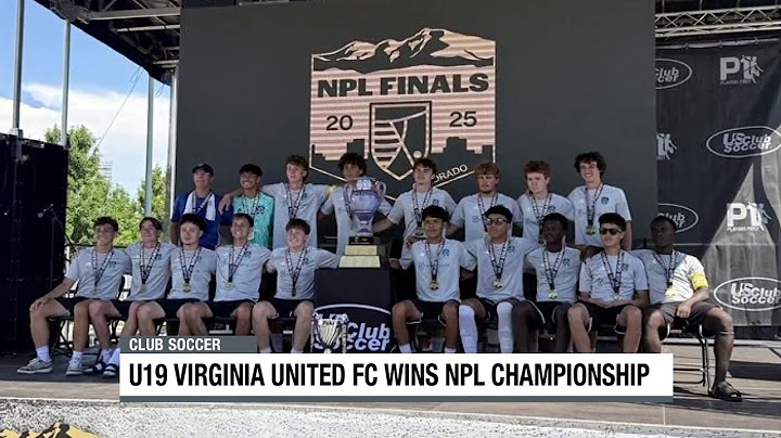 U19 Virginia United FC memenangkan Kejuaraan NPL