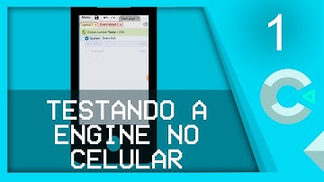 TESTANDO A ENGINE NO CELULAR - Construct 3