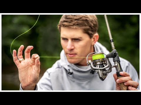 Spinning Reel Line Spooling Tips For SUCCESS!!