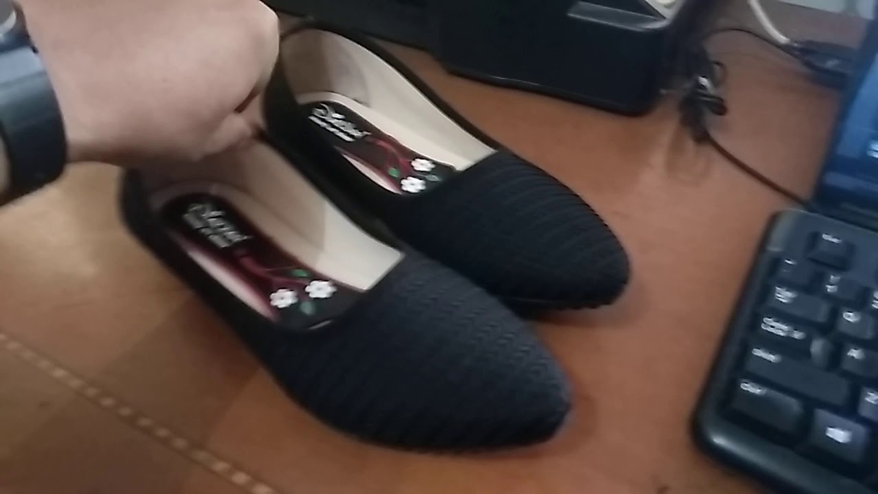 Flat Shoes  Wanita  WM14 1 YouTube
