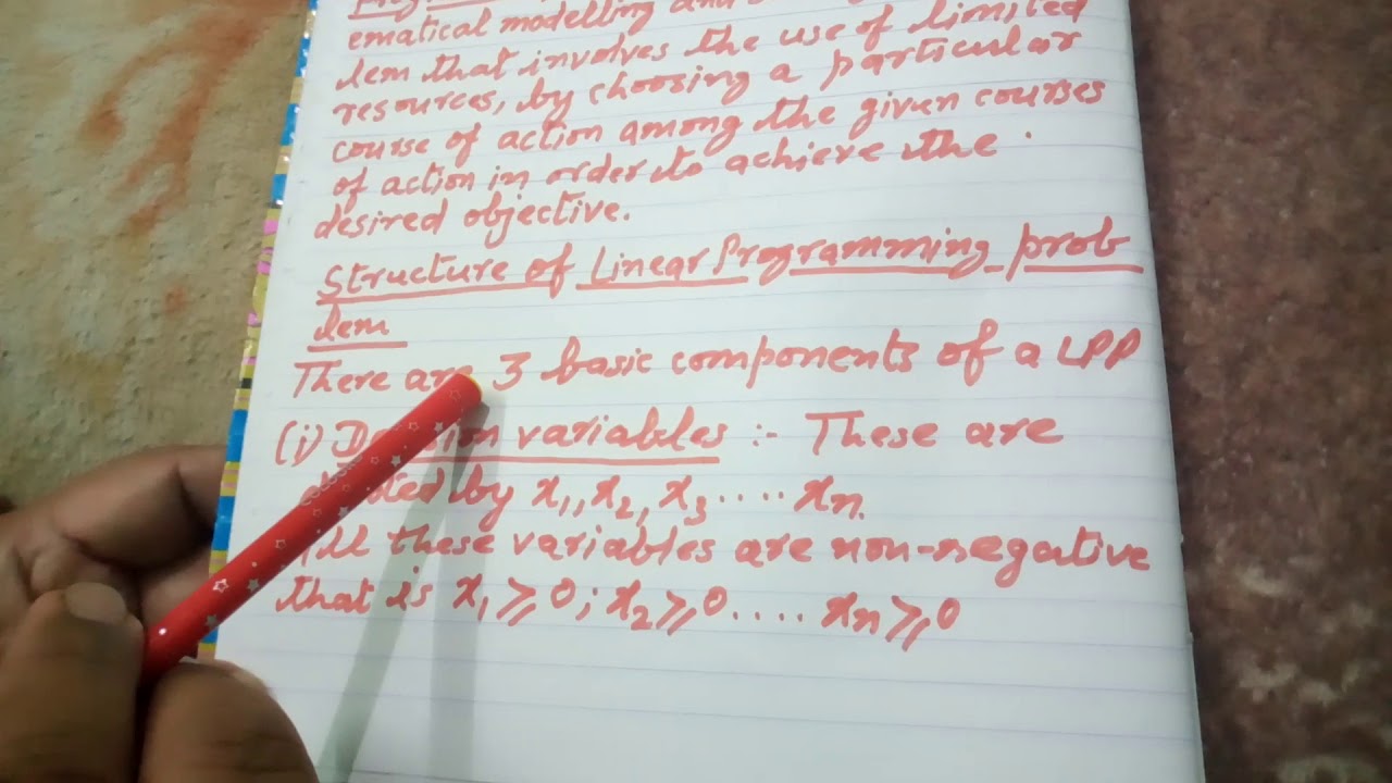 Unit 2 Linear Programming video no 2 - YouTube