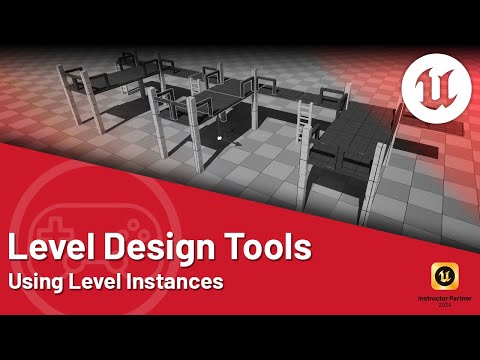Unreal Engine 5 Tutorial - Level Design Tools - Level Instances