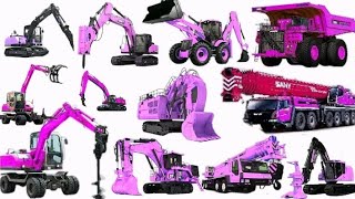 TYPES OF UNDERGROUND MINING HEAVY EQUIPMENT, EXCAVATOR, ARTICULATED HAULER, BACKHOE, WRECKING BALL