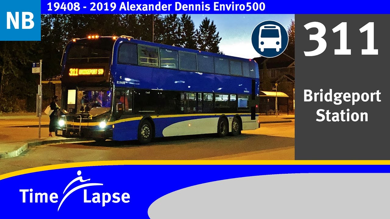 311 Bridgeport Station (Timelapse) | TransLink CMBC