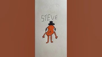 Le Poisson Steve!!! #art #trend #steve #fish #video #epic #fish #trendingart