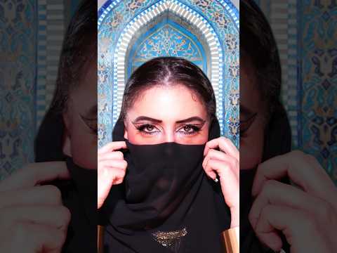 Habibi ✨🕌Arabic Girl Makeup Transition🕌✨#makeuparabicstyle #arabicstyle❤️ #arabicsong #arabic
