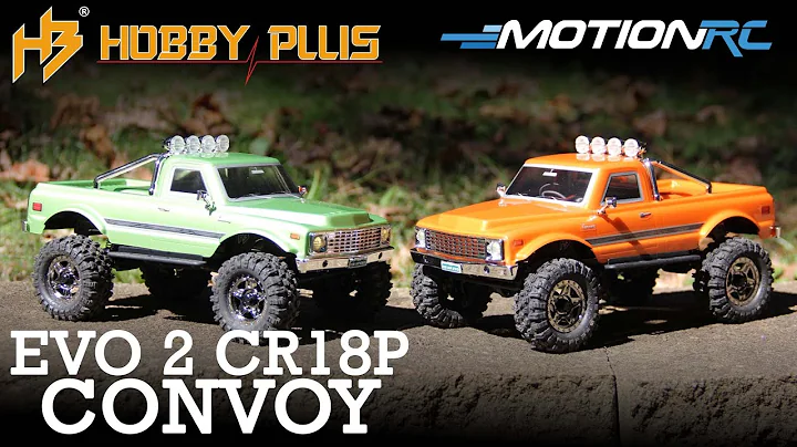 Hobby Plus CR18P EVO 2 Convoy 1/18 Scale 4WD RC Mini Crawler | Motion RC