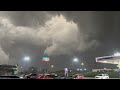 Derecho approaching watertown sd  tornado siren ambience  may 122022