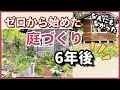 《ゼロから始めたお庭作り》7年間の軌跡／初めはみんな同じ！野原から開拓したお庭／2021年春の庭より／宿根草で庭づくり