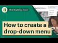 How to create drop-down menus || Shopify Help Center