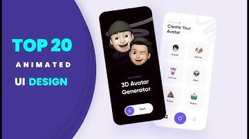 TOP 20 Animated UI Design | Animation Prototype Mobile Design