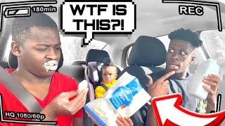 BABY POWDER DOUGHNUT PRANK ON BOYFRIEND!!! *HE FLIPS*