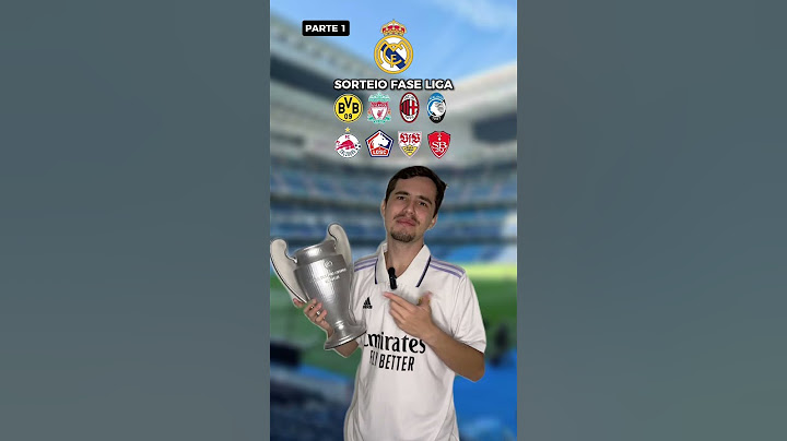 Sorteio Fase Liga Champions League 24/25 PT1 #shorts #championsleague #realmadrid