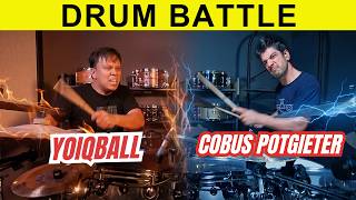 YOIQBALL VS @cobuspotgieter - EPIC DRUM BATTLE