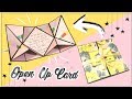 DIY Super Easy Open up Card Tutorial | Pop Up Card for Scrapbook | By The Craft Gallery India