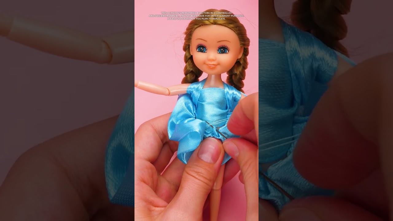 Fun DIY: Doll Dress with a Candy Stash! 🍬👗😊 