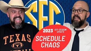 SEC Roll Call  Schedule Chaos